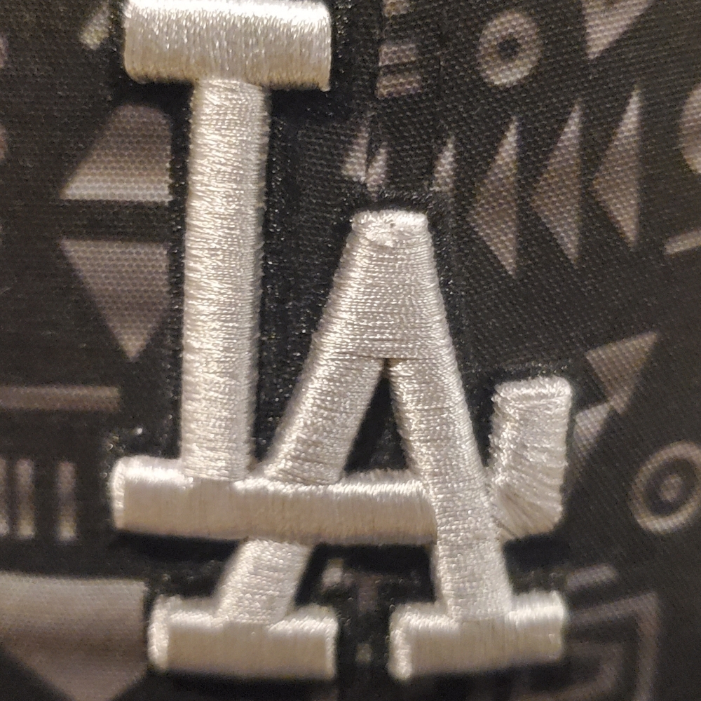 NWT New Era LA Snapback Cap Retail $32.00 brand new never worn very rare pattern - Picture 2 of 13
